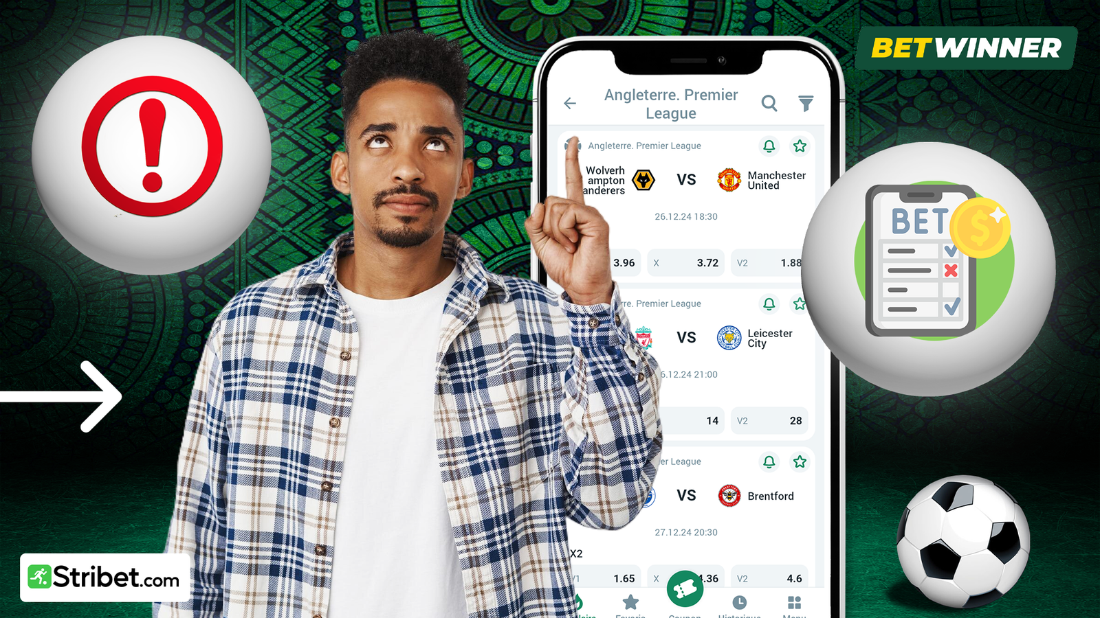 Les prérequis pour parier sur Betwinner