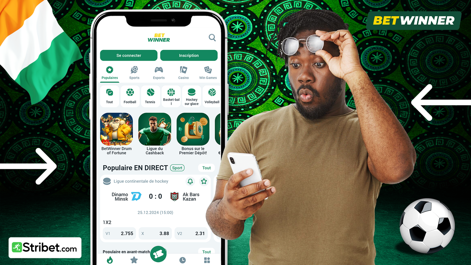 Présentation de Betwinner Côte d’Ivoire