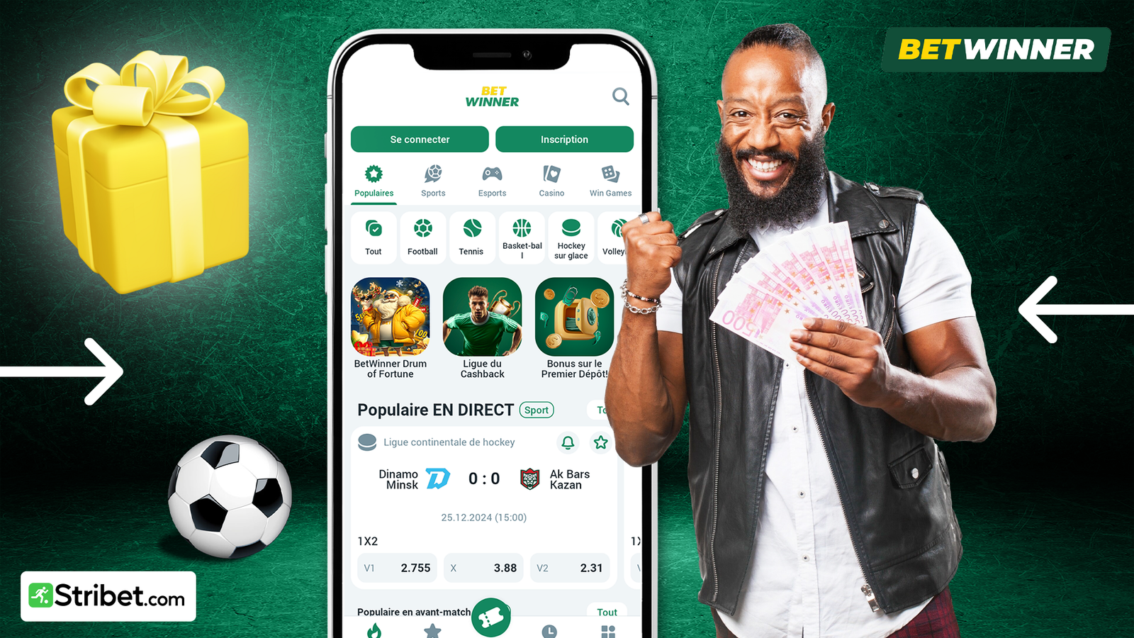 Présentation de la plateforme Betwinner