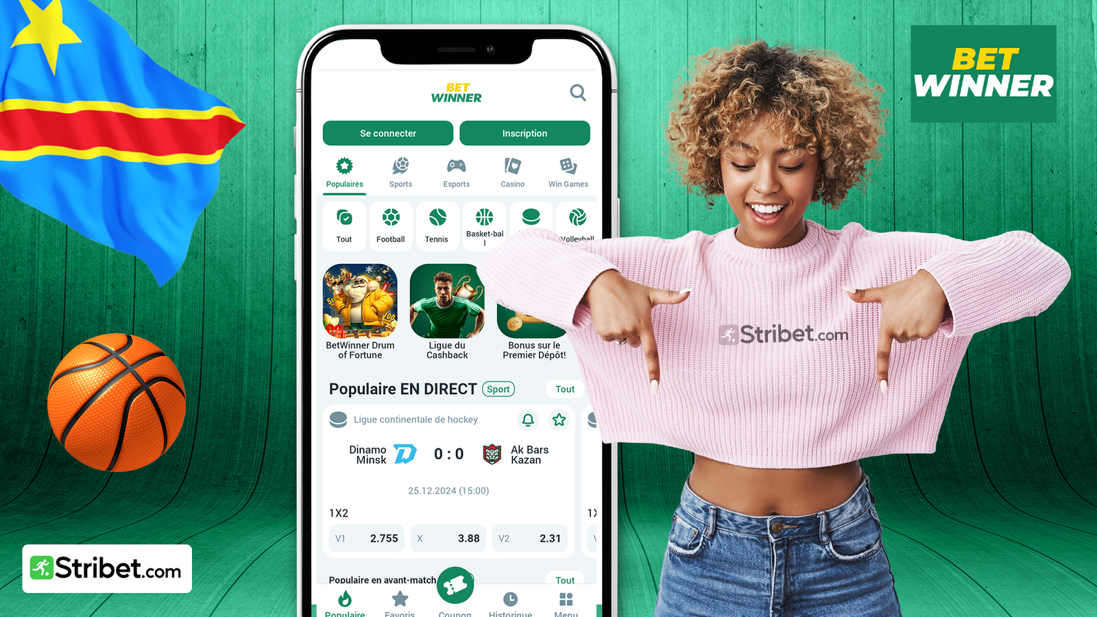 Brève présentation du bookmaker Betwinner RDC