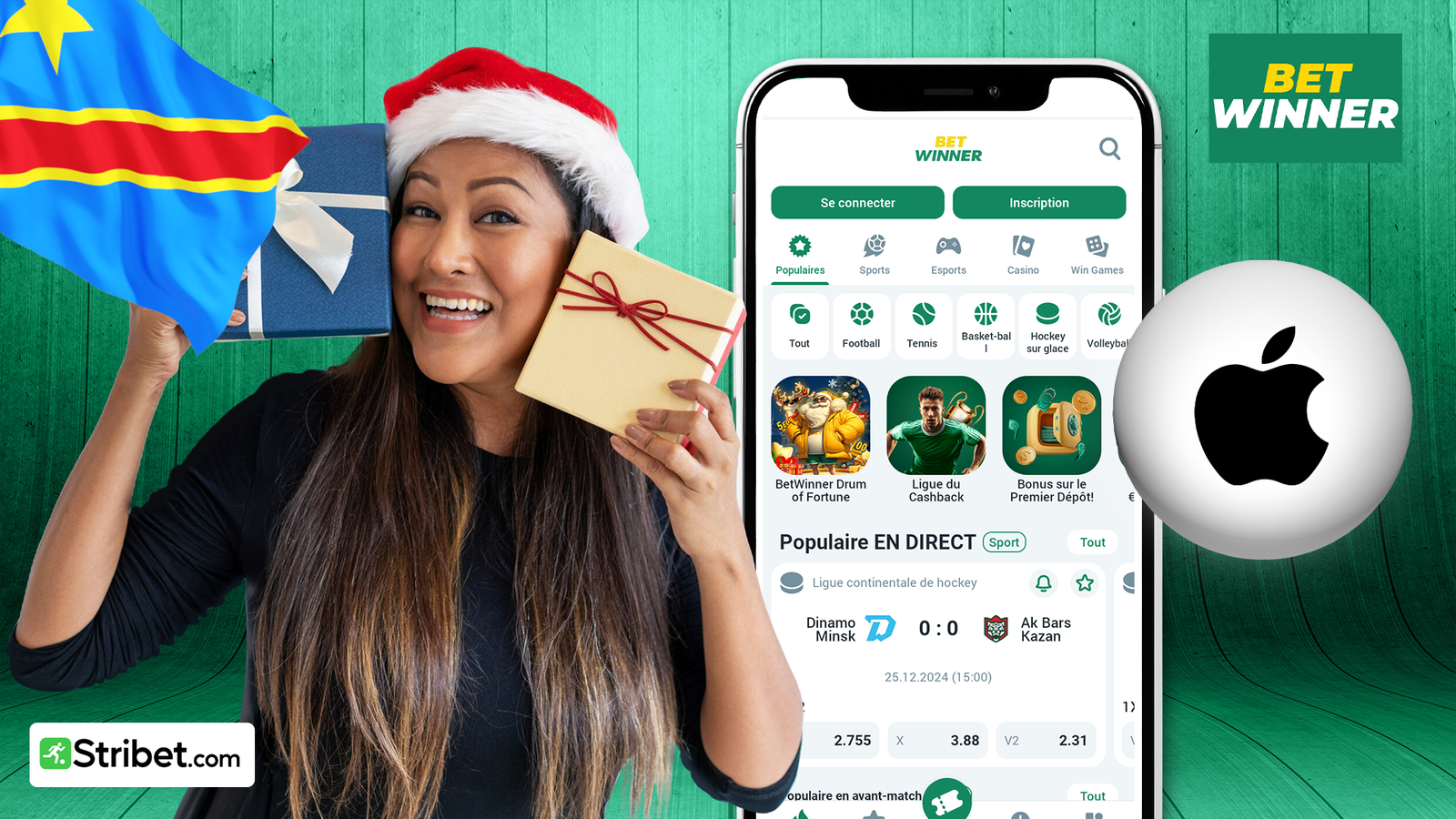 Les avantages de l'utilisation de Betwinner RDC apk