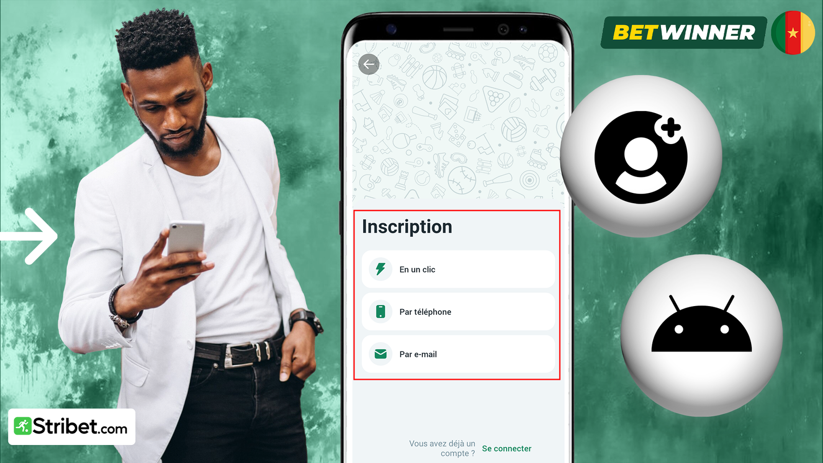 Les méthodes d’inscription Betwinner cm