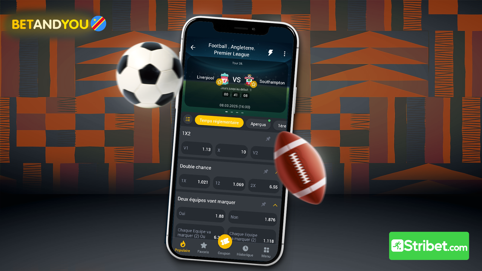 Comment parier sur Betandyou RDC ?