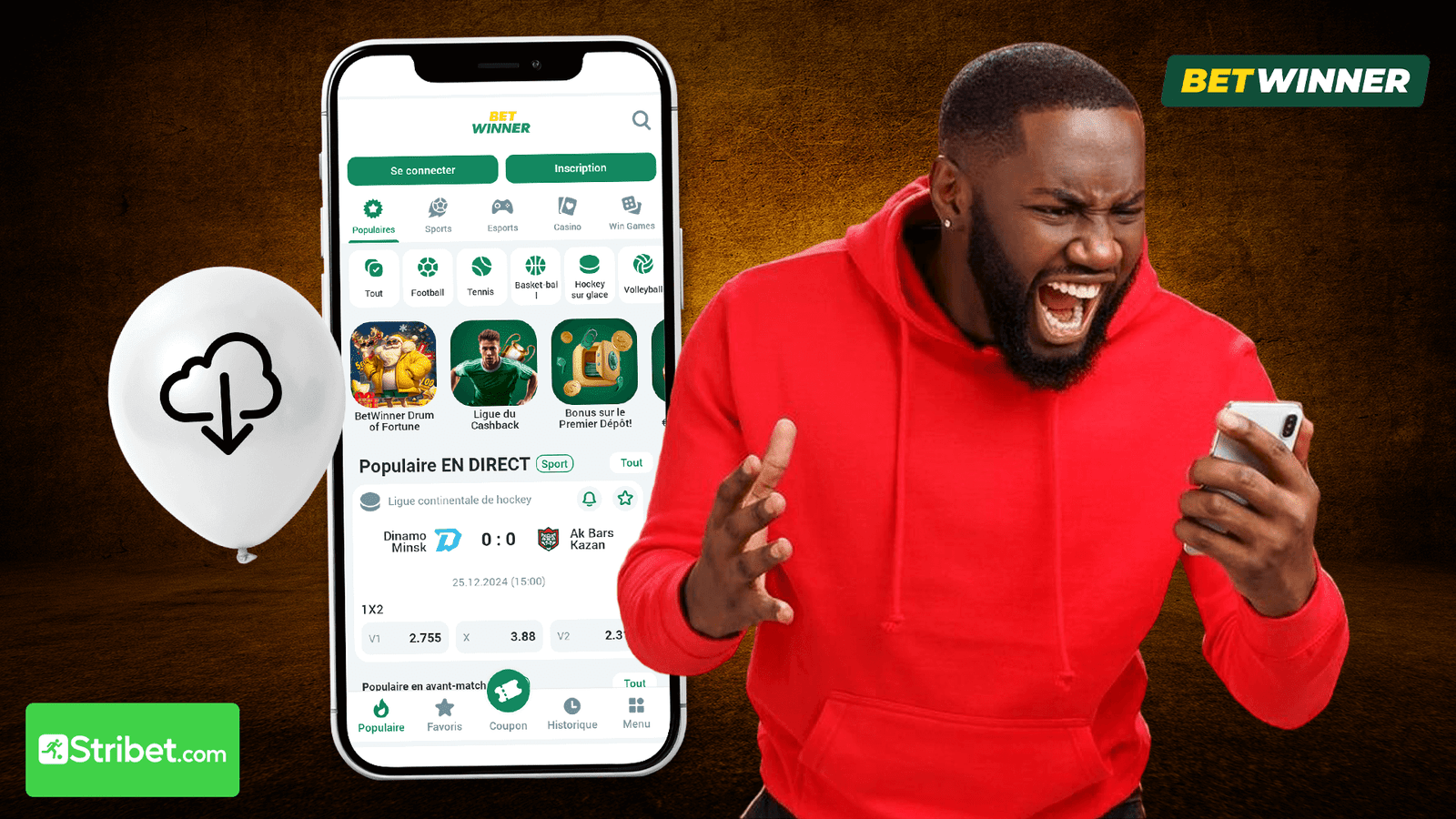 Comment télécharger Betwinner apk ?