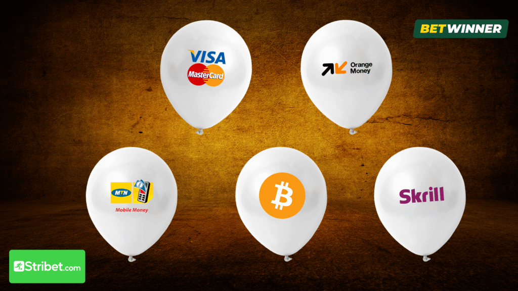 Les méthodes de paiement disponibles sur BetWinner Apk