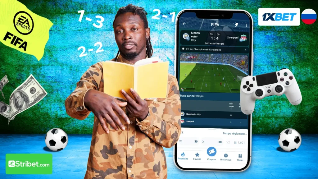 Comment s'inscrire sur 1xbet russe et parier sur le score exact ?